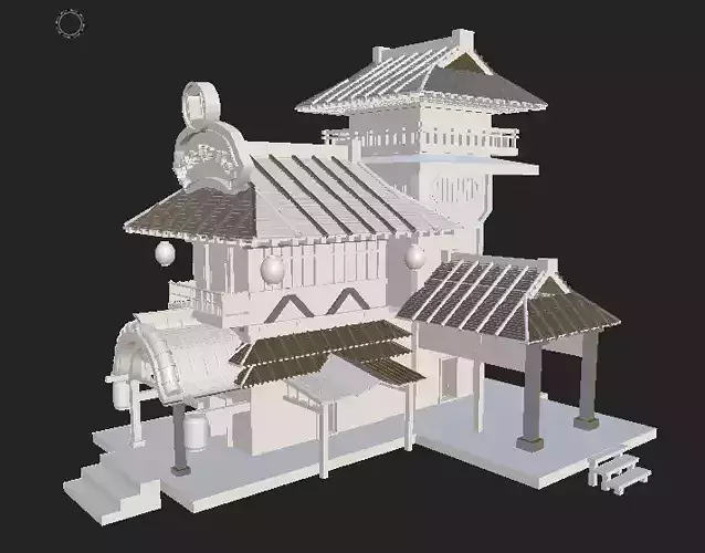 House fantasy 3D print model
