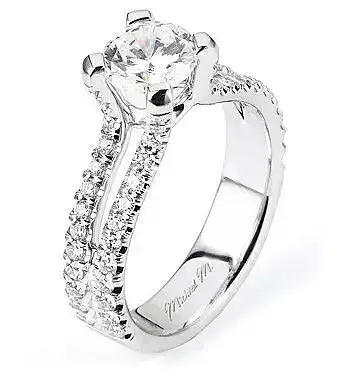YD309 person engagement ring
