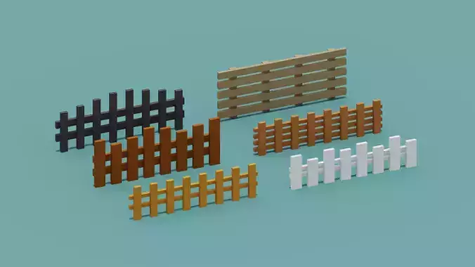 Wooden Fence Collection 