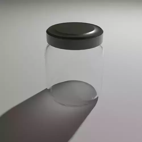 Glass Jar  Free 3D model