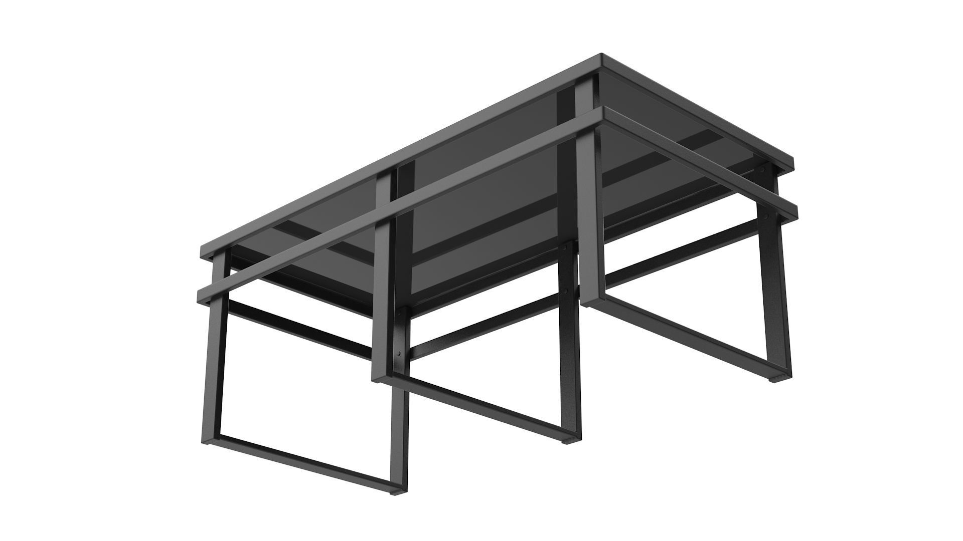 Cocktail Table - Set Part 1 Low-poly 3D model_4