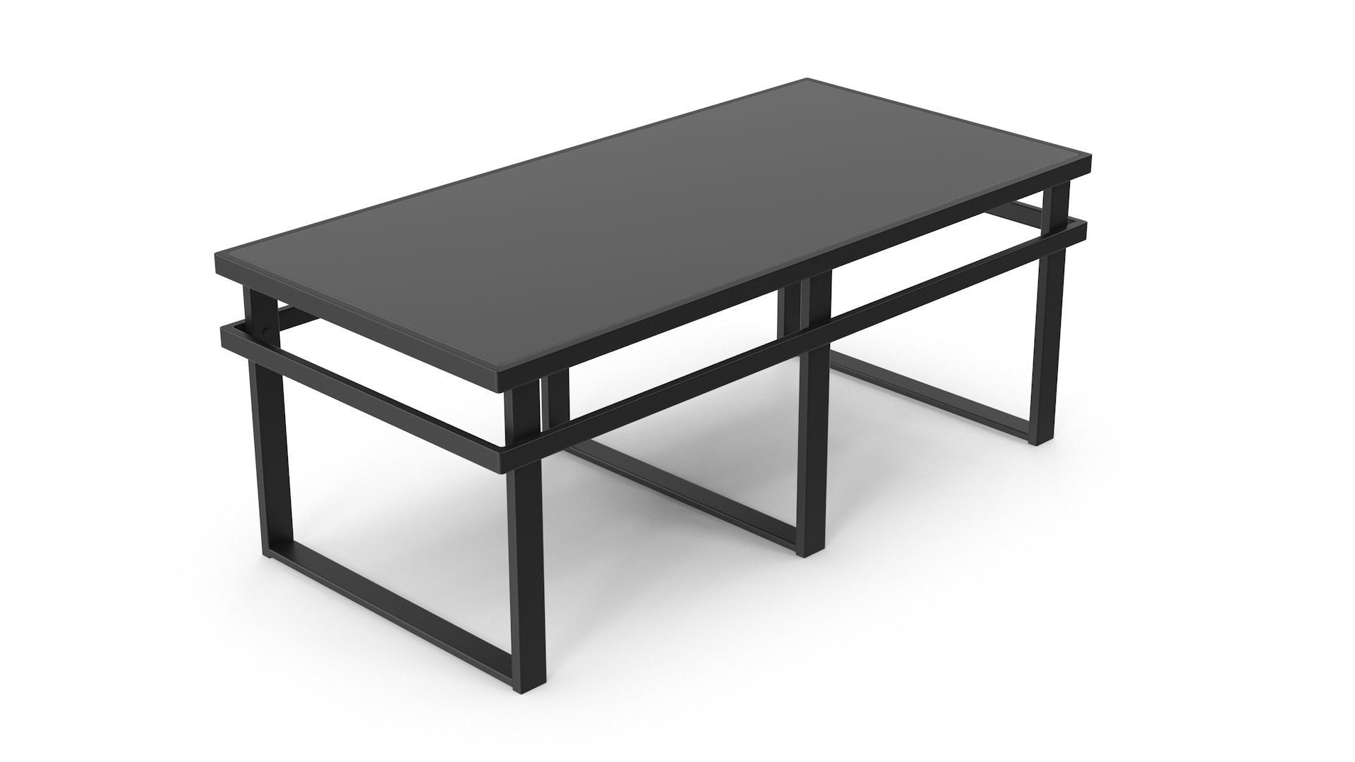 Cocktail Table - Set Part 1 Low-poly 3D model_3