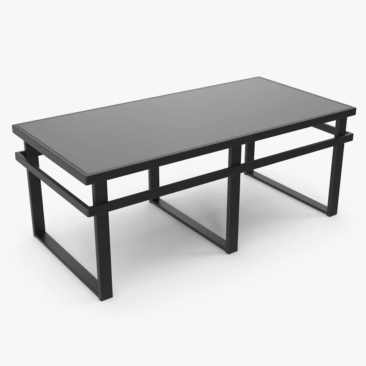 Cocktail Table - Set Part 1 Low-poly 3D model_0