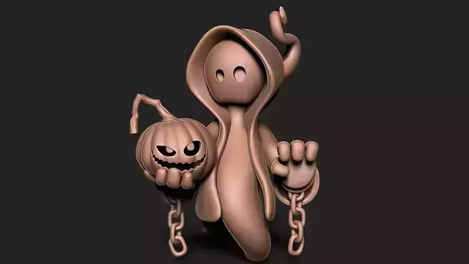 Halloween Ghost 3D print model