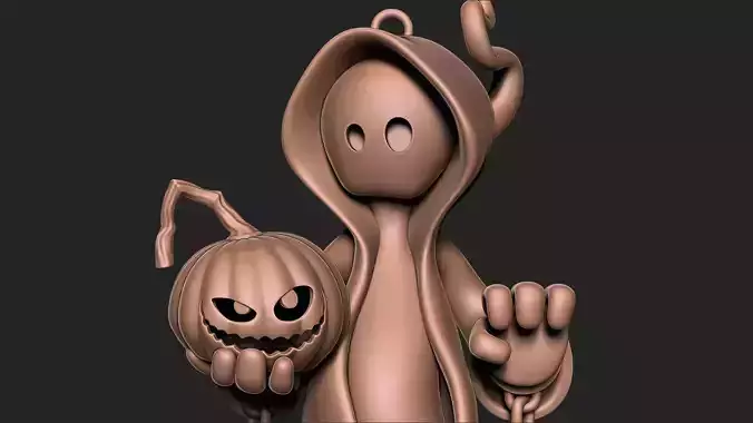 Halloween Ghost keychain