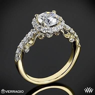 YD310 veracruz engagement ring 3D print model