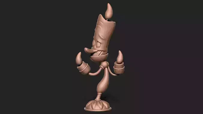 Candles cartoon character