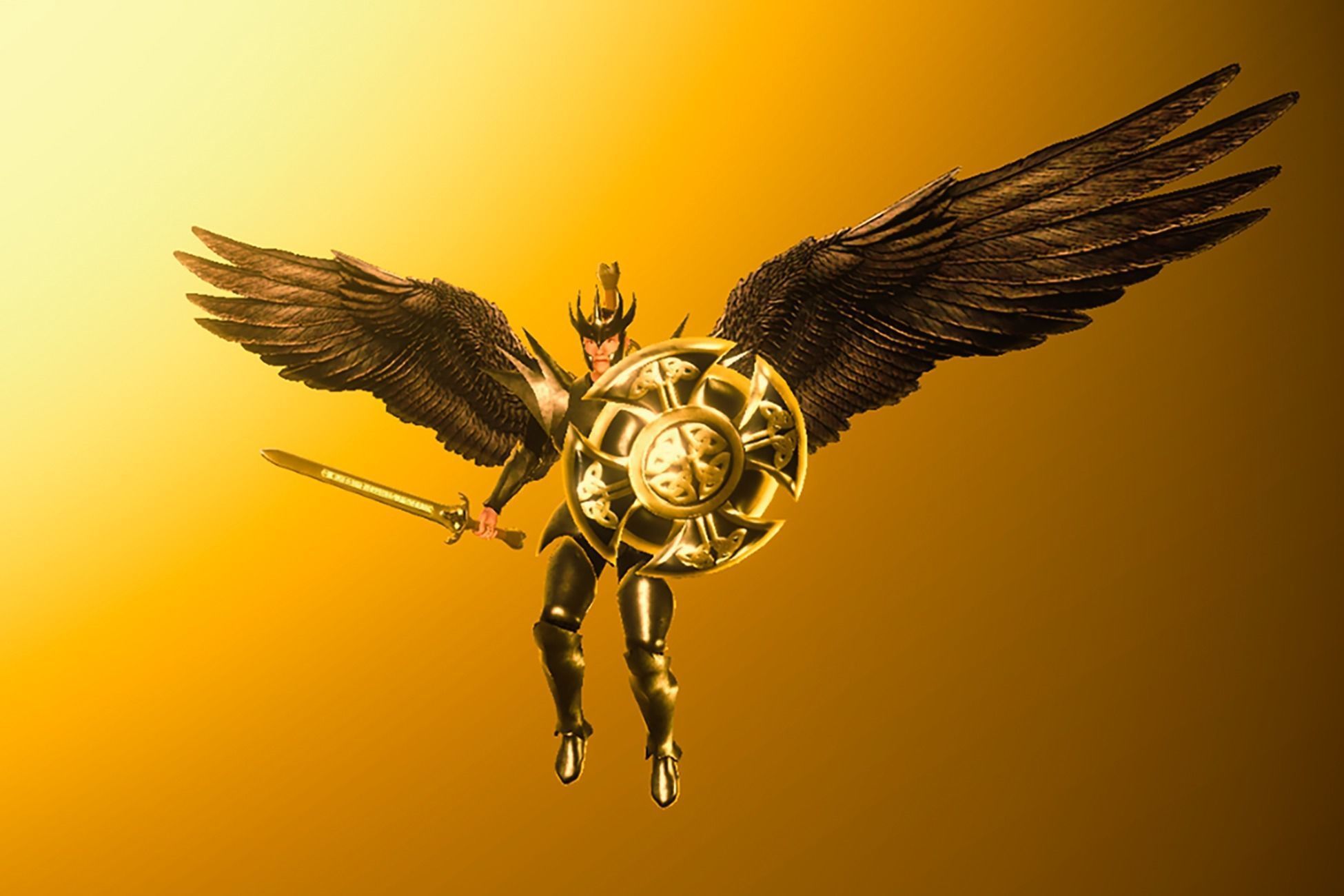 Animated Low Poly Angel Knight - To Unity Low-poly 3D model_13