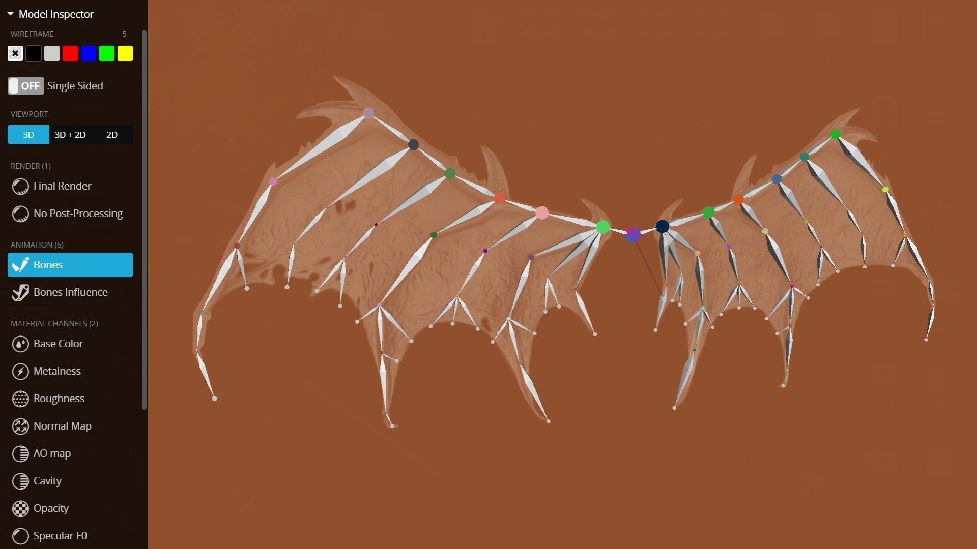 Animated Low Poly Angel Knight - To Unity Low-poly 3D model_35