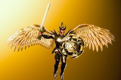 Animated Low Poly Angel Knight - To Unity Low-poly 3D model_16