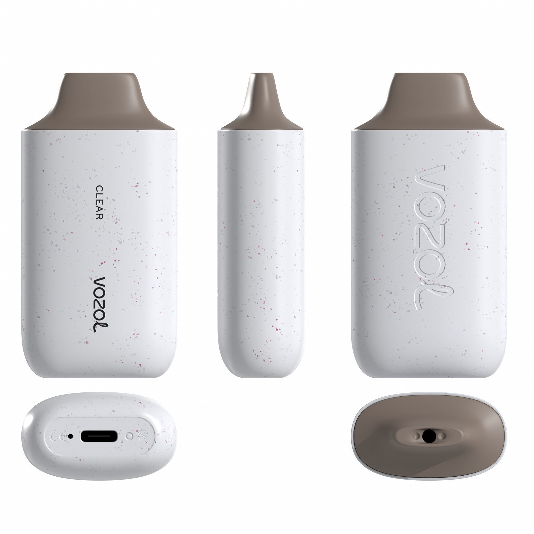 Vozol Star 6000 Clear Low-poly 3D model_4