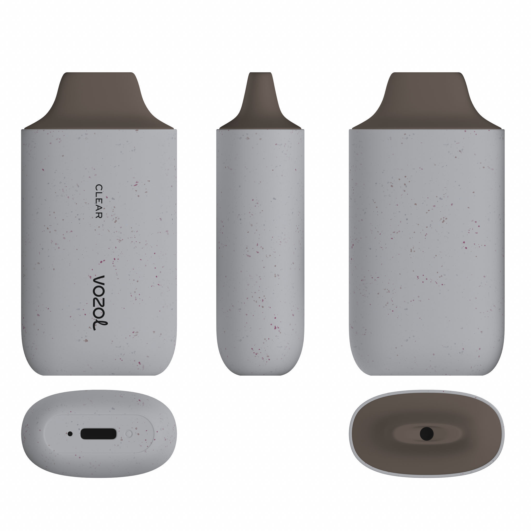 Vozol Star 6000 Clear Low-poly 3D model_6