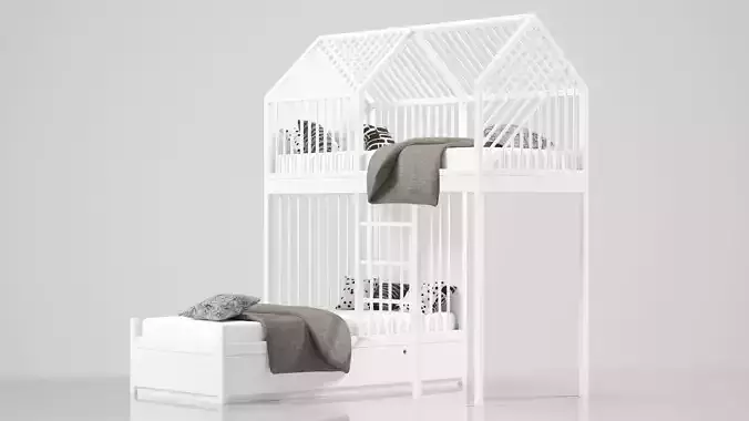 Kids Bunk Bed