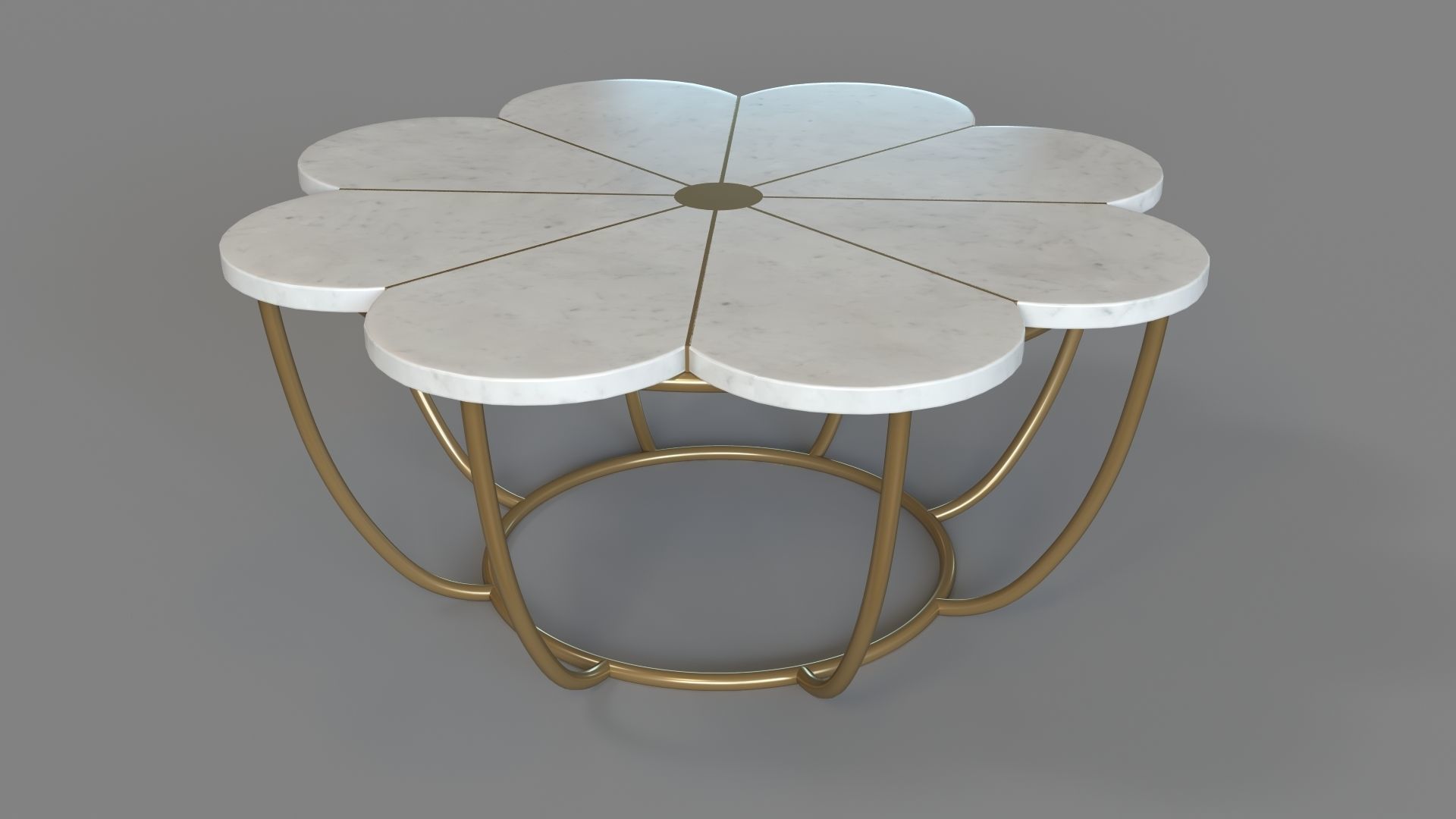 Boutonniere Coffee Table 3D model_2