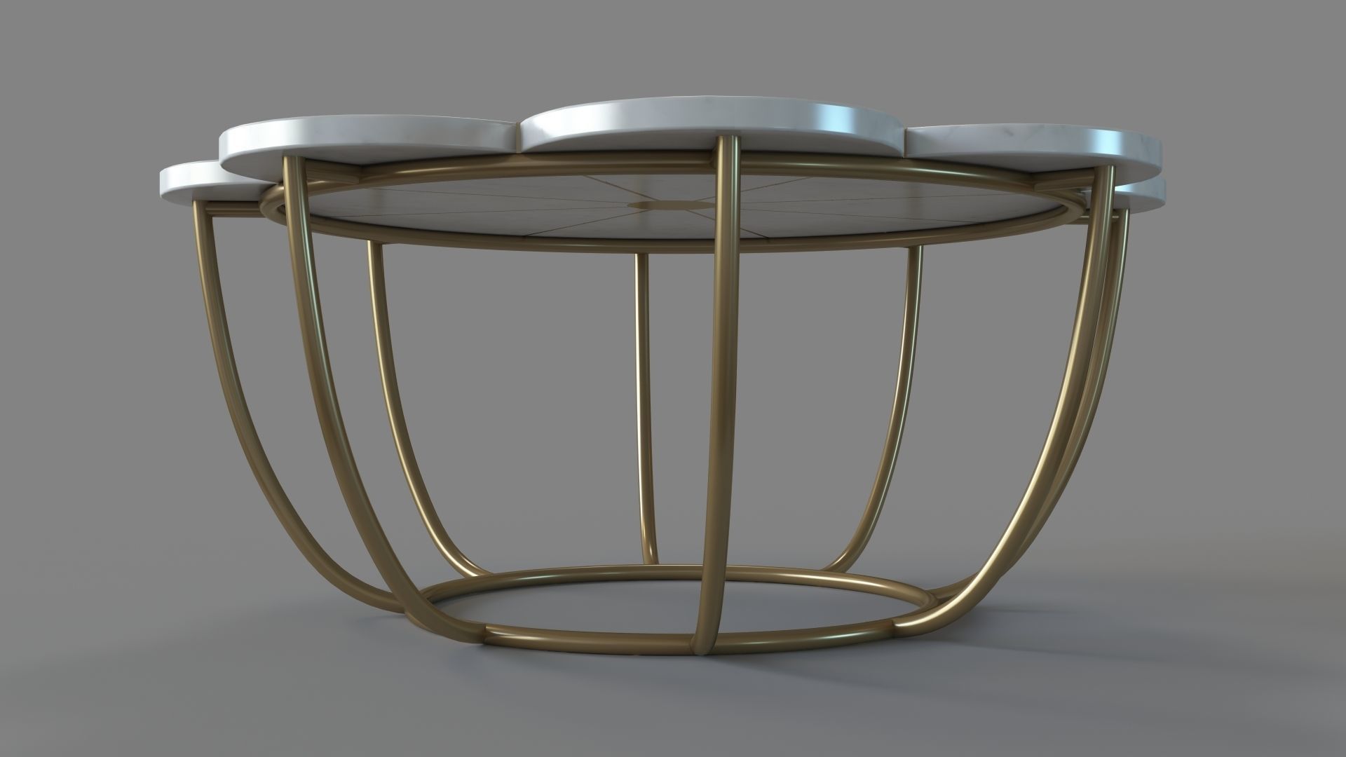 Boutonniere Coffee Table 3D model_4