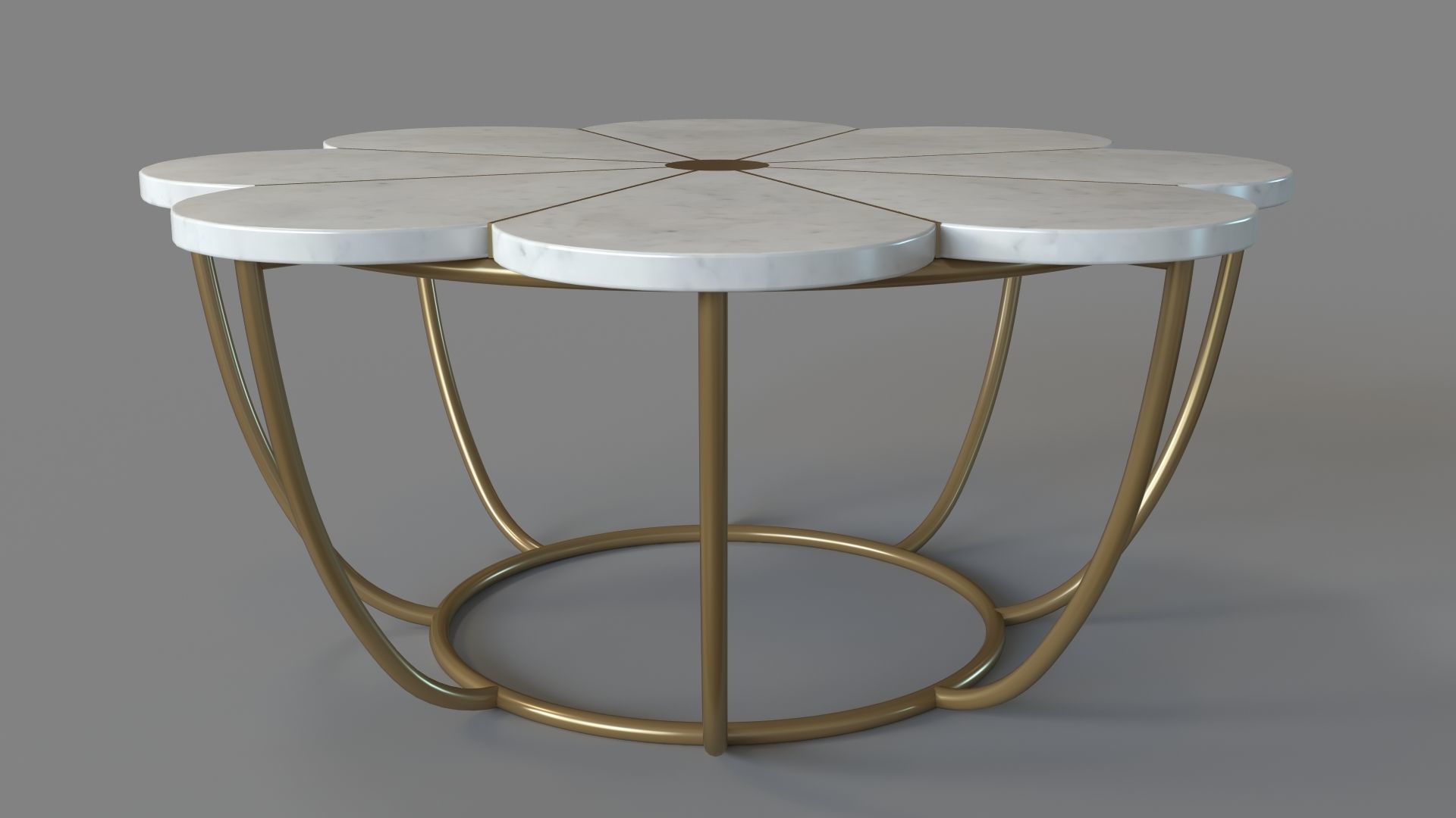 Boutonniere Coffee Table 3D model_1