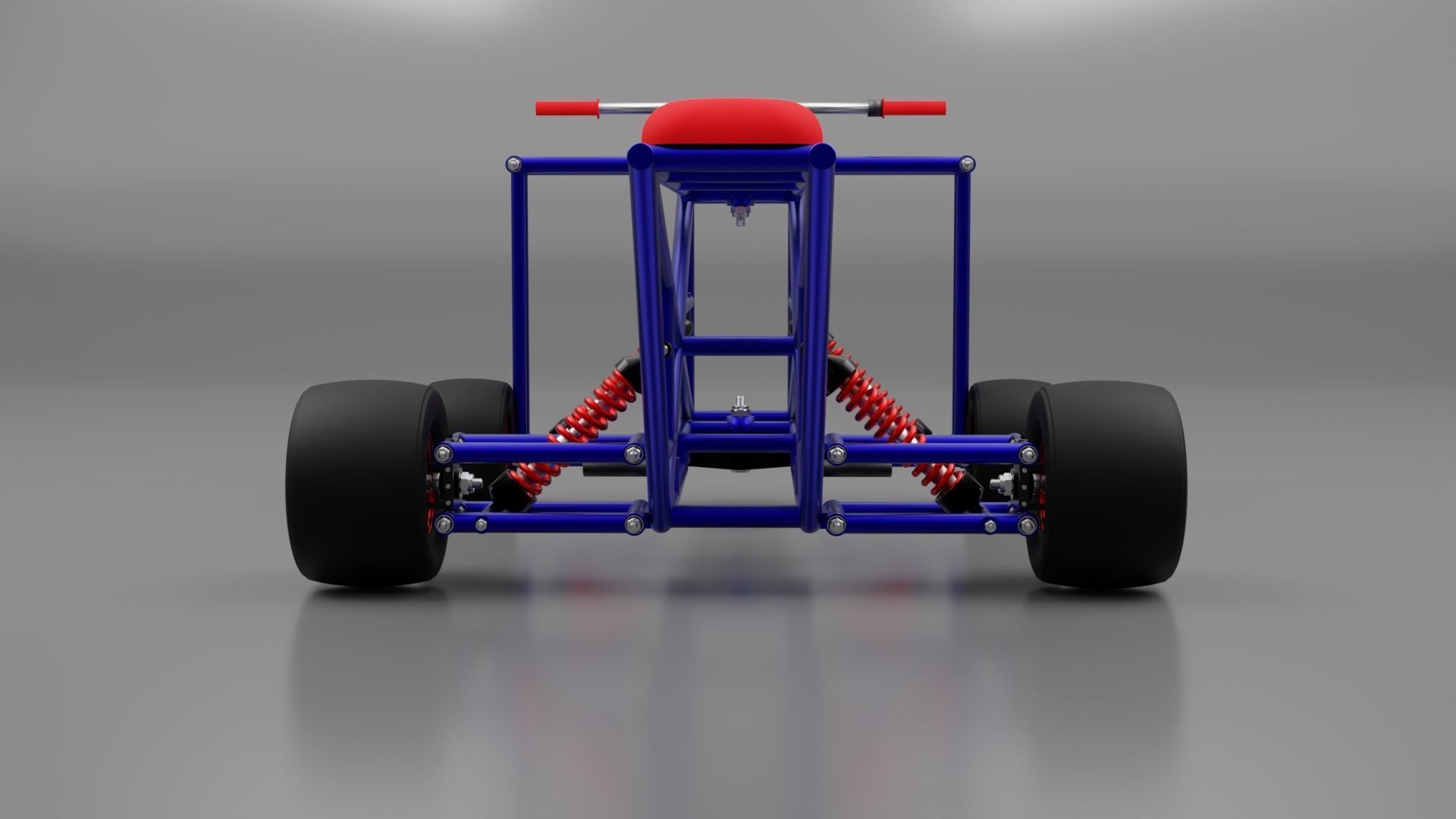 quad bake cart 3D model_7