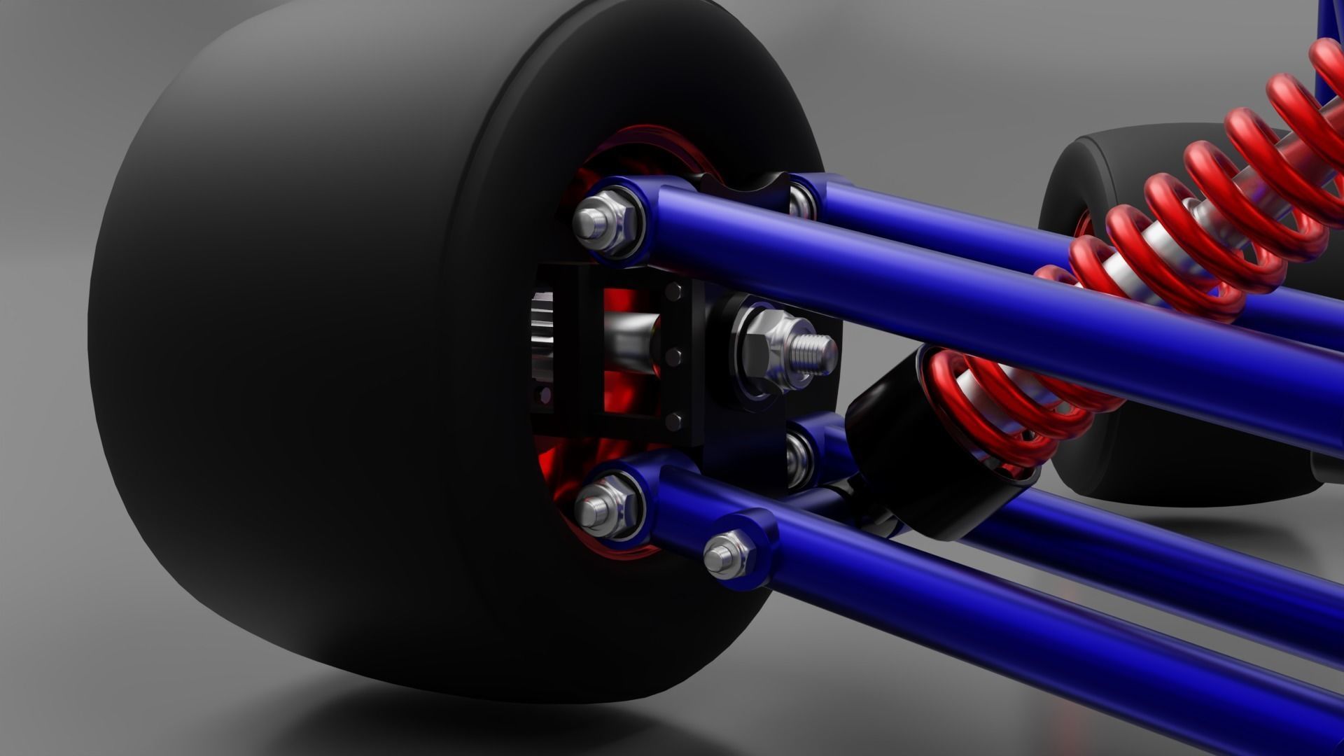 quad bake cart 3D model_5