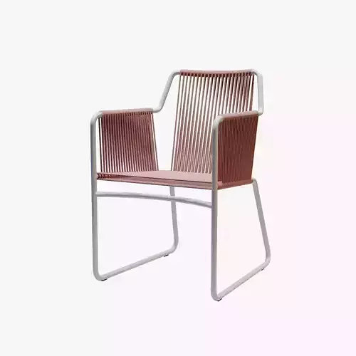 Harp Armchair by Roda 3D model