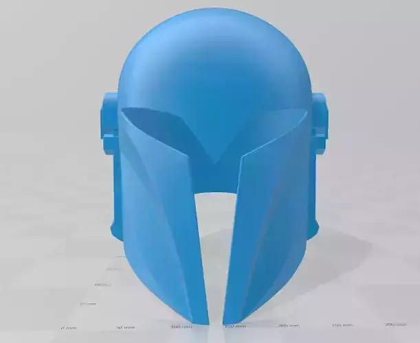 Basic Female Style Mandalorian Helmet