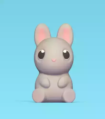 Cute Sitting Bunny
