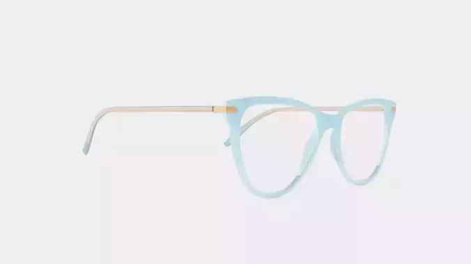 Modo - Driggs Light Blue Crystal Glasses