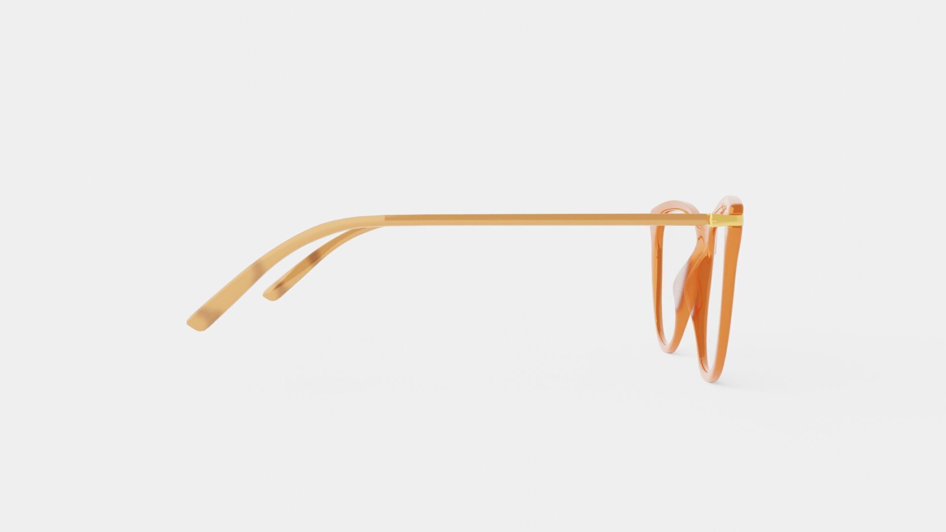 Modo - Driggs Brown Crystal Glasses Low-poly 3D model_2