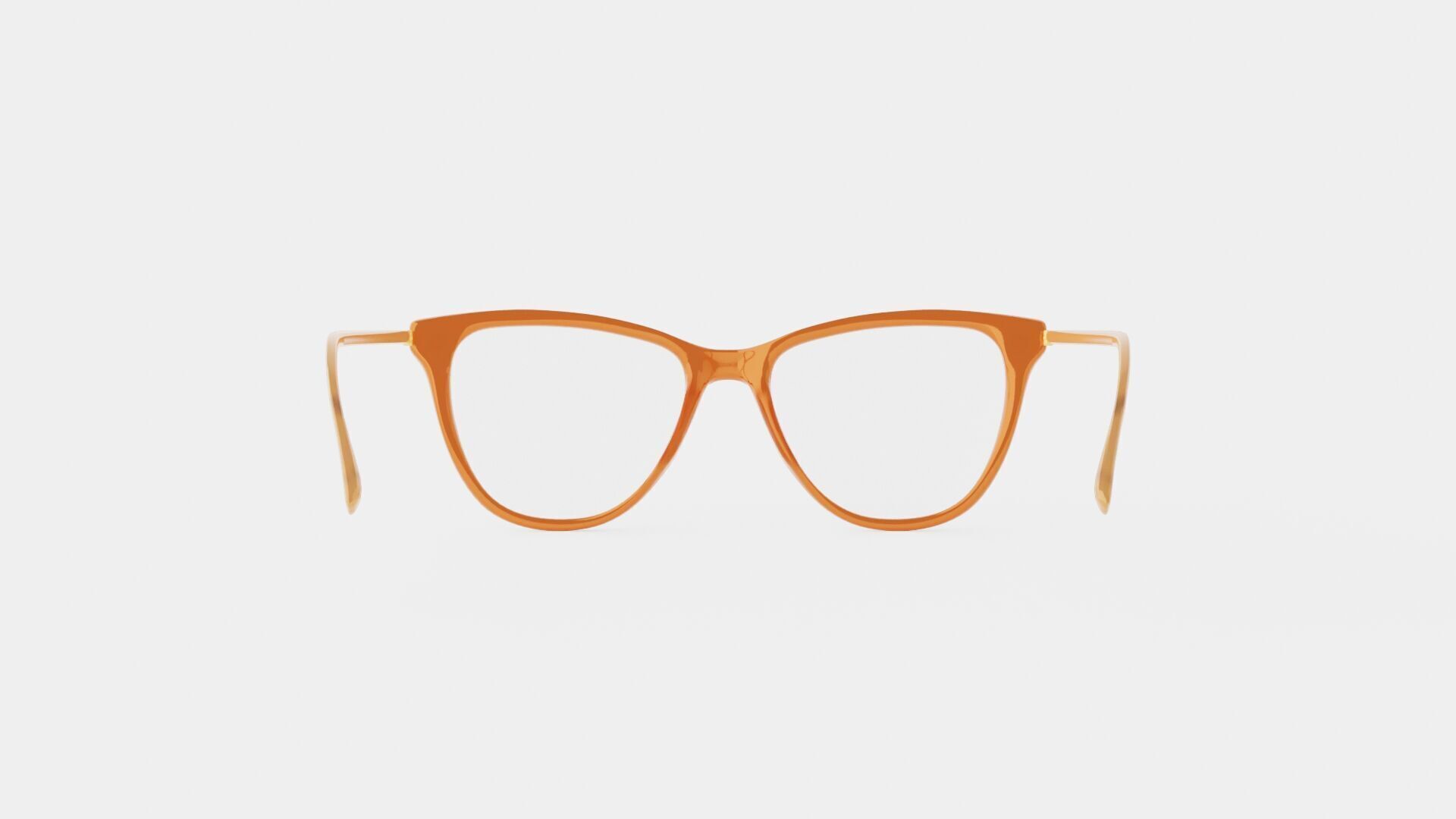 Modo - Driggs Brown Crystal Glasses Low-poly 3D model_4