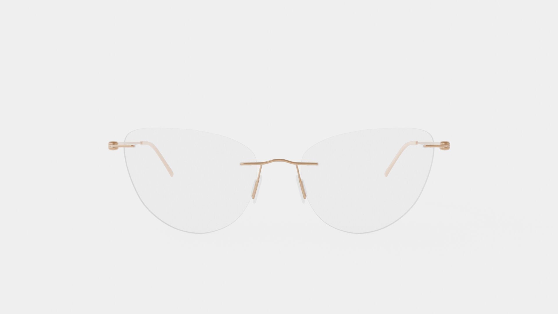 Modo - 4611 Matte Nude Glasses Low-poly 3D model_1