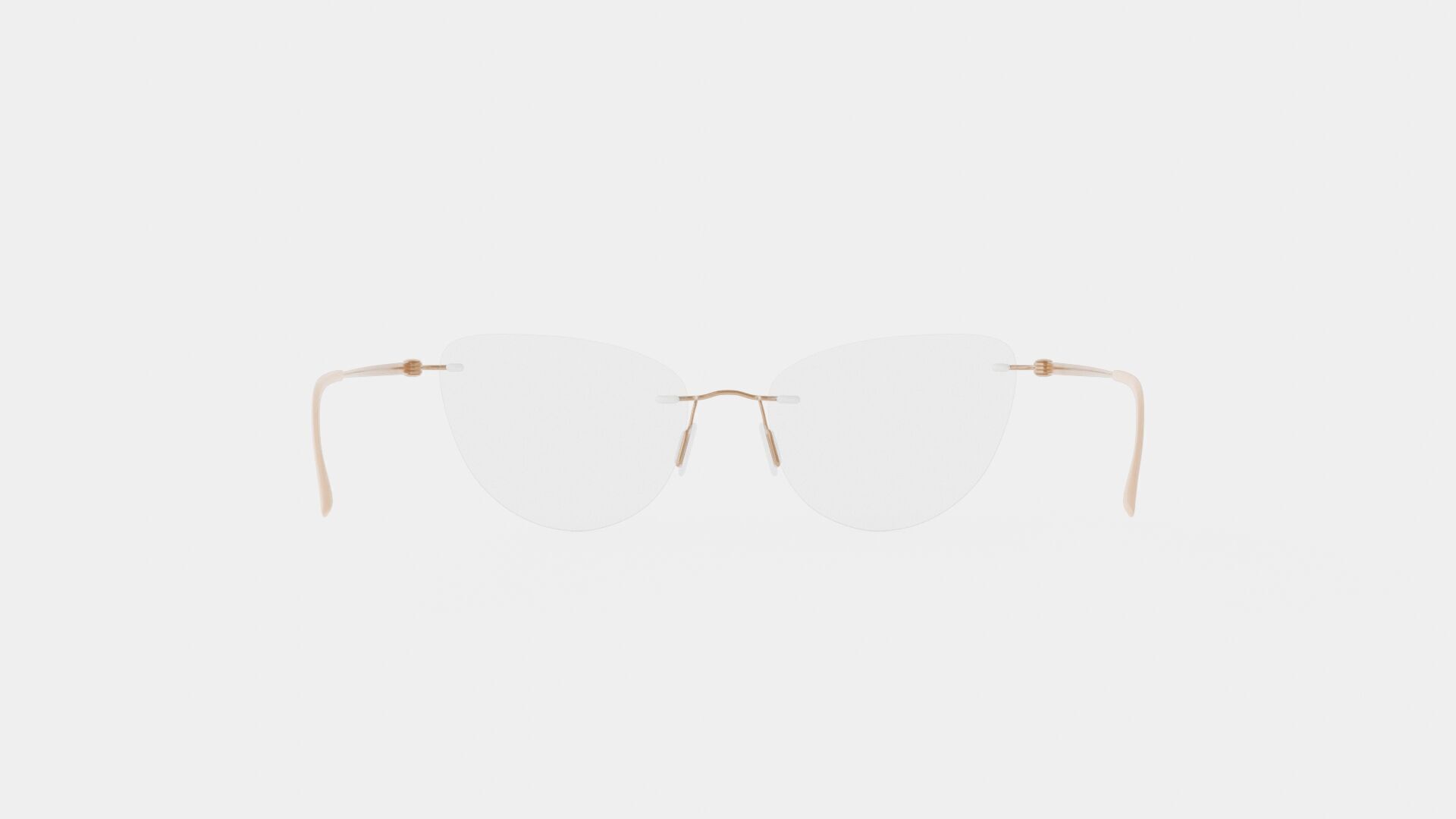 Modo - 4611 Matte Nude Glasses Low-poly 3D model_4