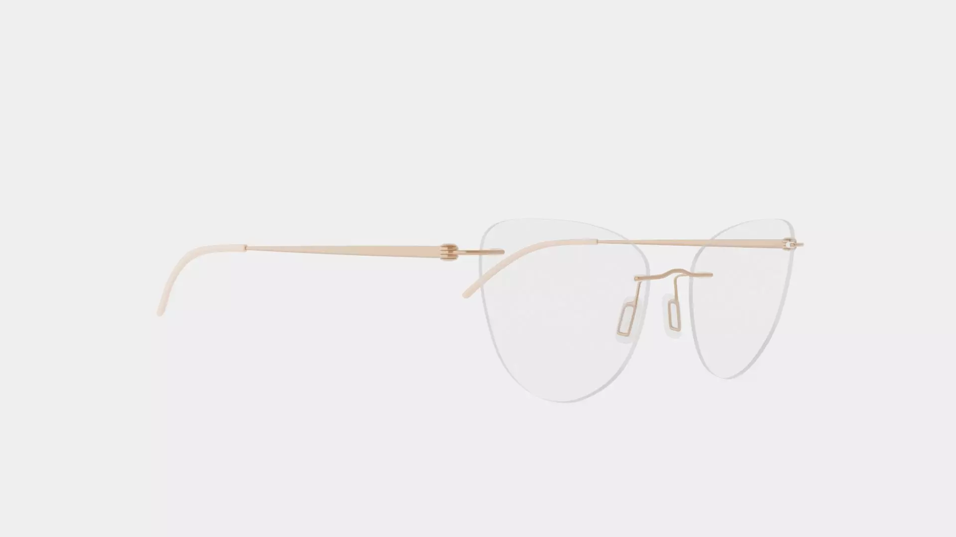 Modo - 4611 Matte Nude Glasses Low-poly 3D model_0
