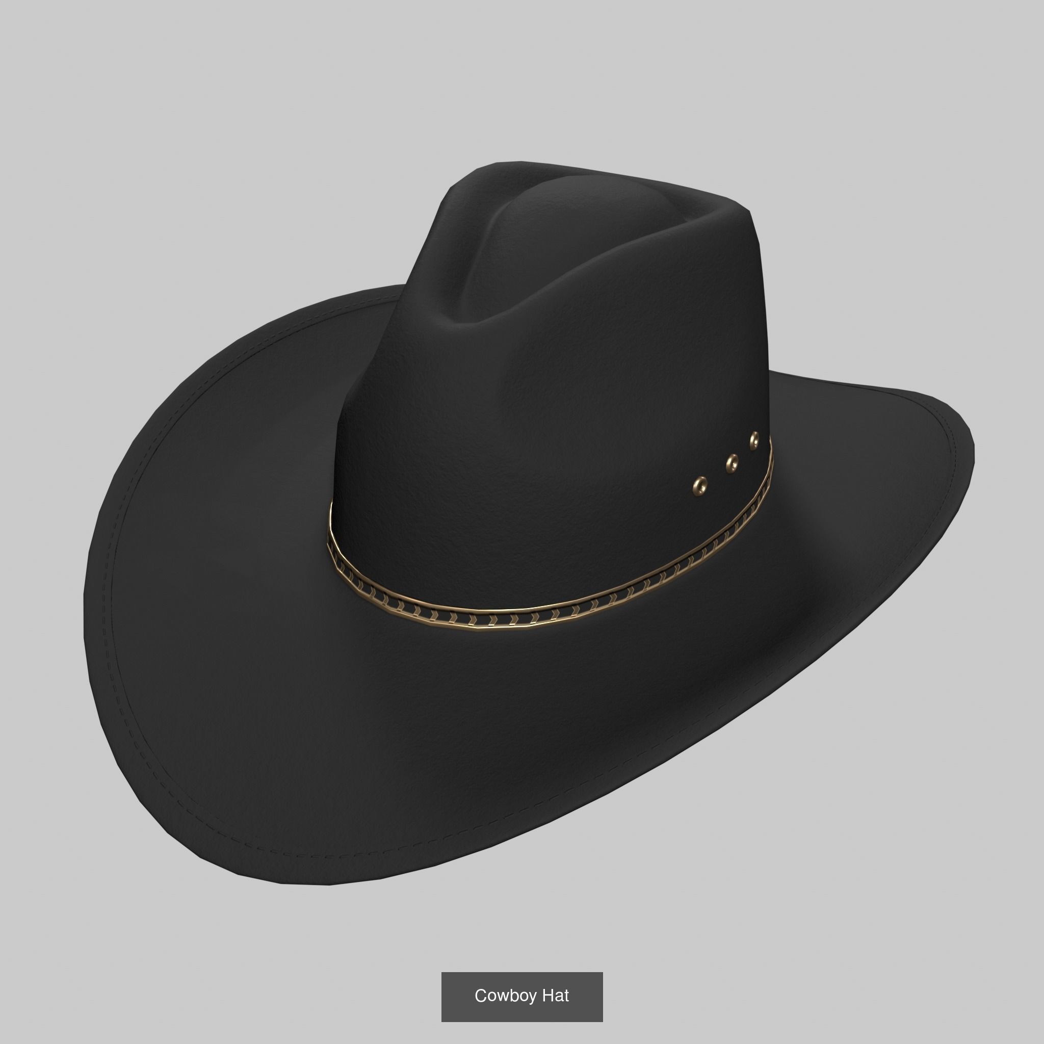 Hats Pack Collection Realistic Gameready _15