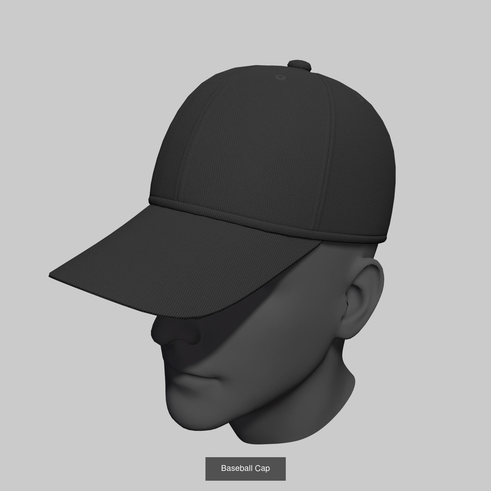 Hats Pack Collection Realistic Gameready _14