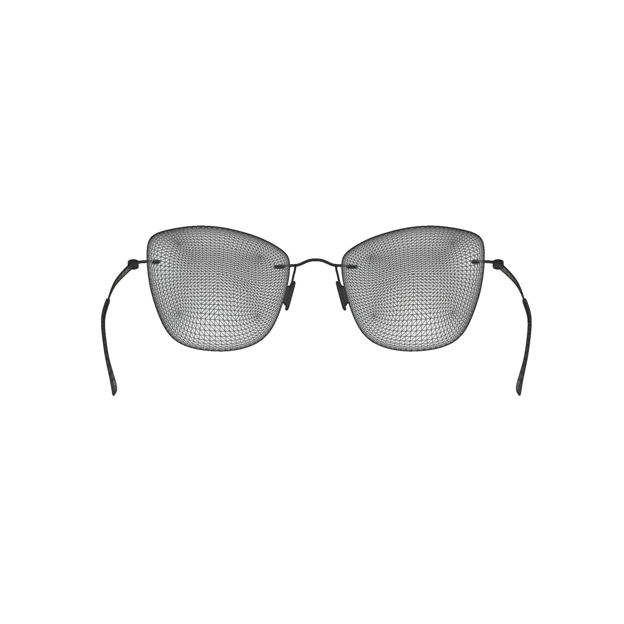 Modo - 4607 Shiny Rasperry Glasses Low-poly 3D model_5