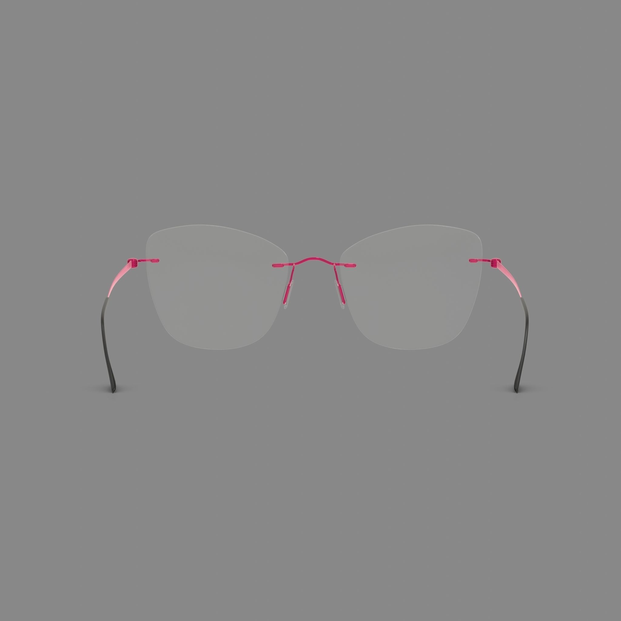 Modo - 4607 Shiny Rasperry Glasses Low-poly 3D model_1
