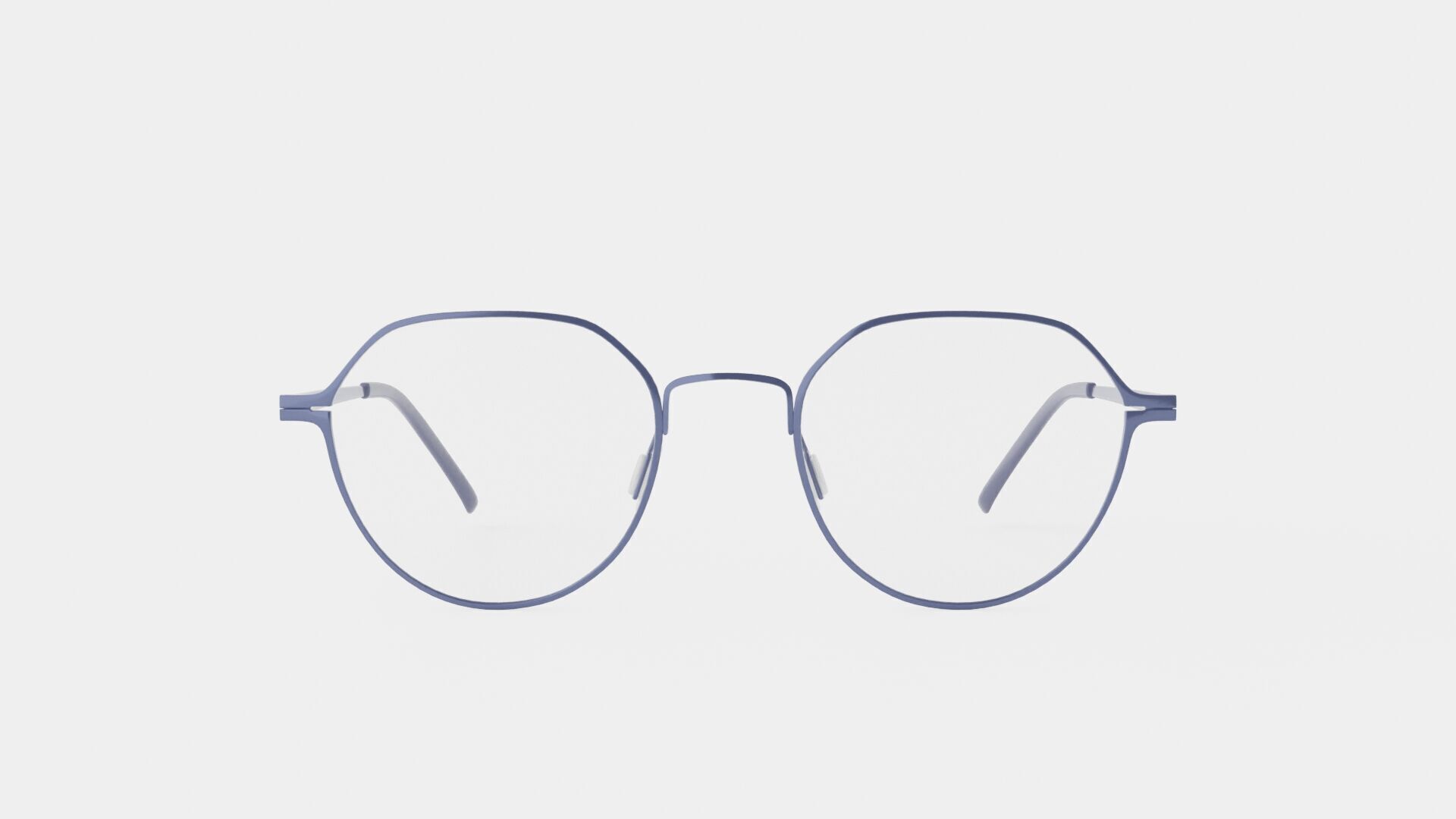 Modo - 4241 Navy Glasses Low-poly 3D model_1