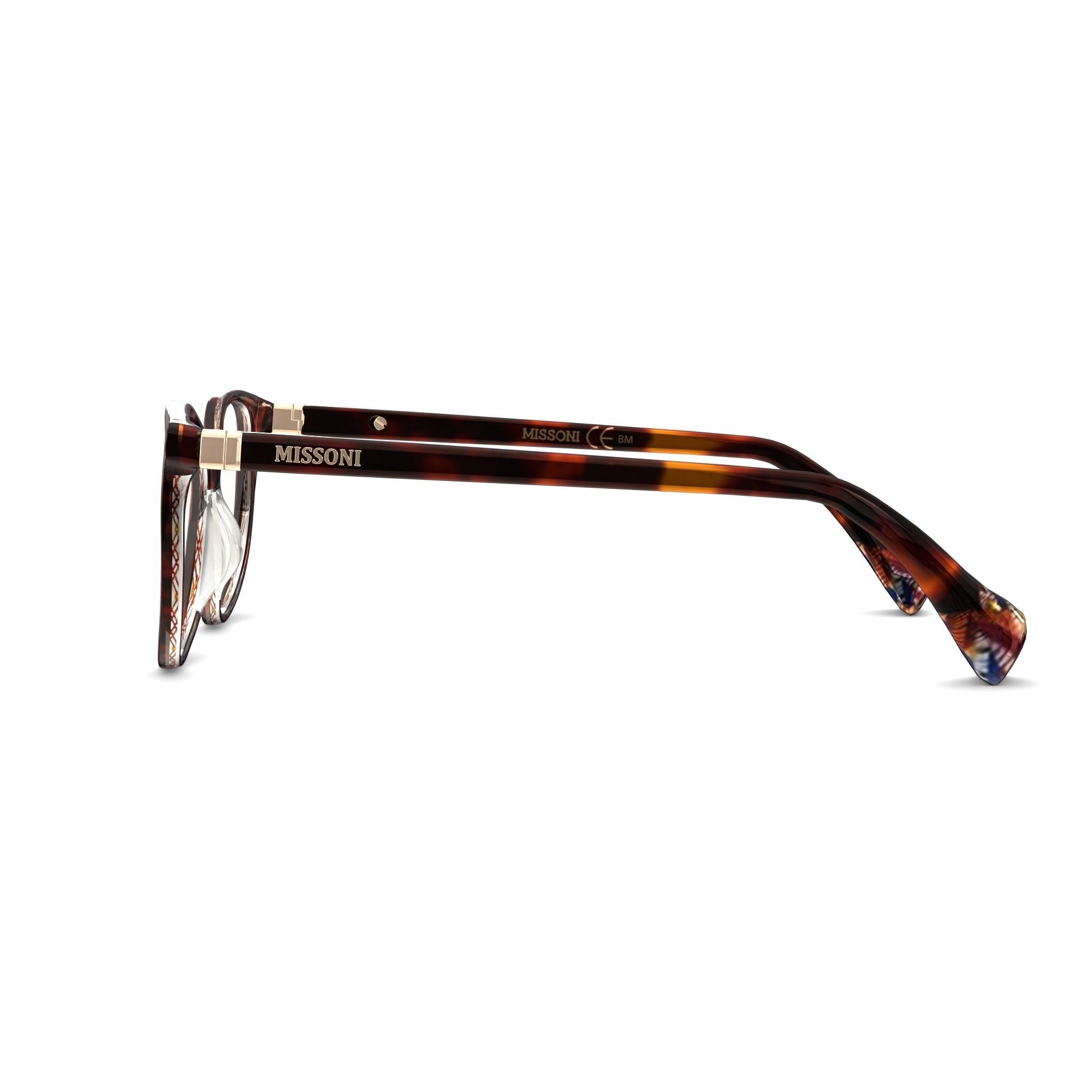 Missoni - MIS 0022 0UC Glasses Low-poly 3D model_3