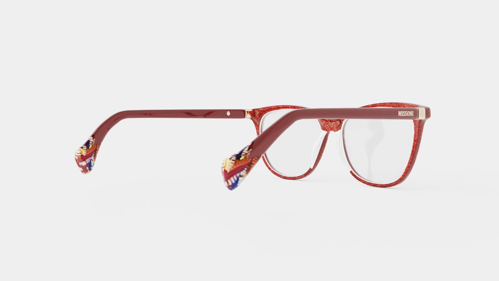 Missoni - MIS 0021 SR8 Glasses Low-poly 3D model_3