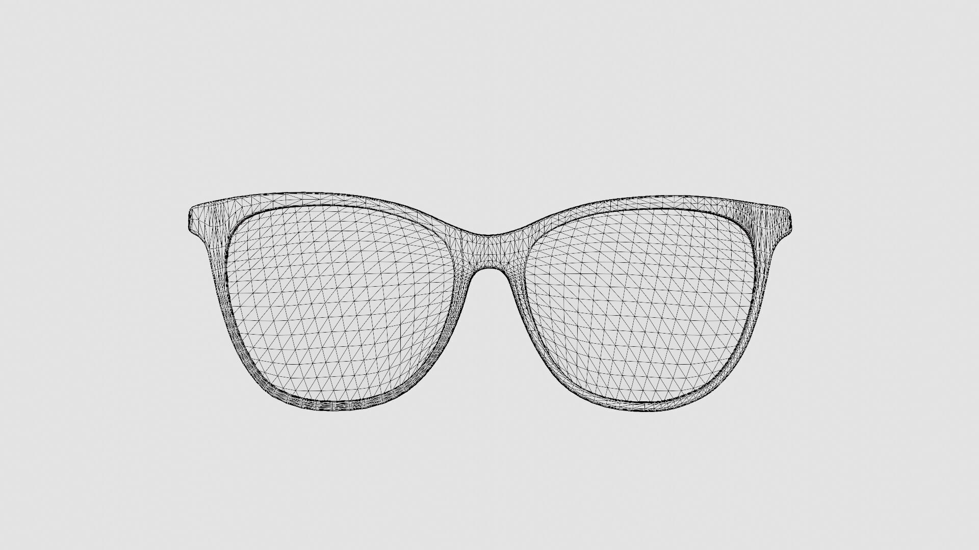 Missoni - MIS 0021 0UC Glasses Low-poly 3D model_6