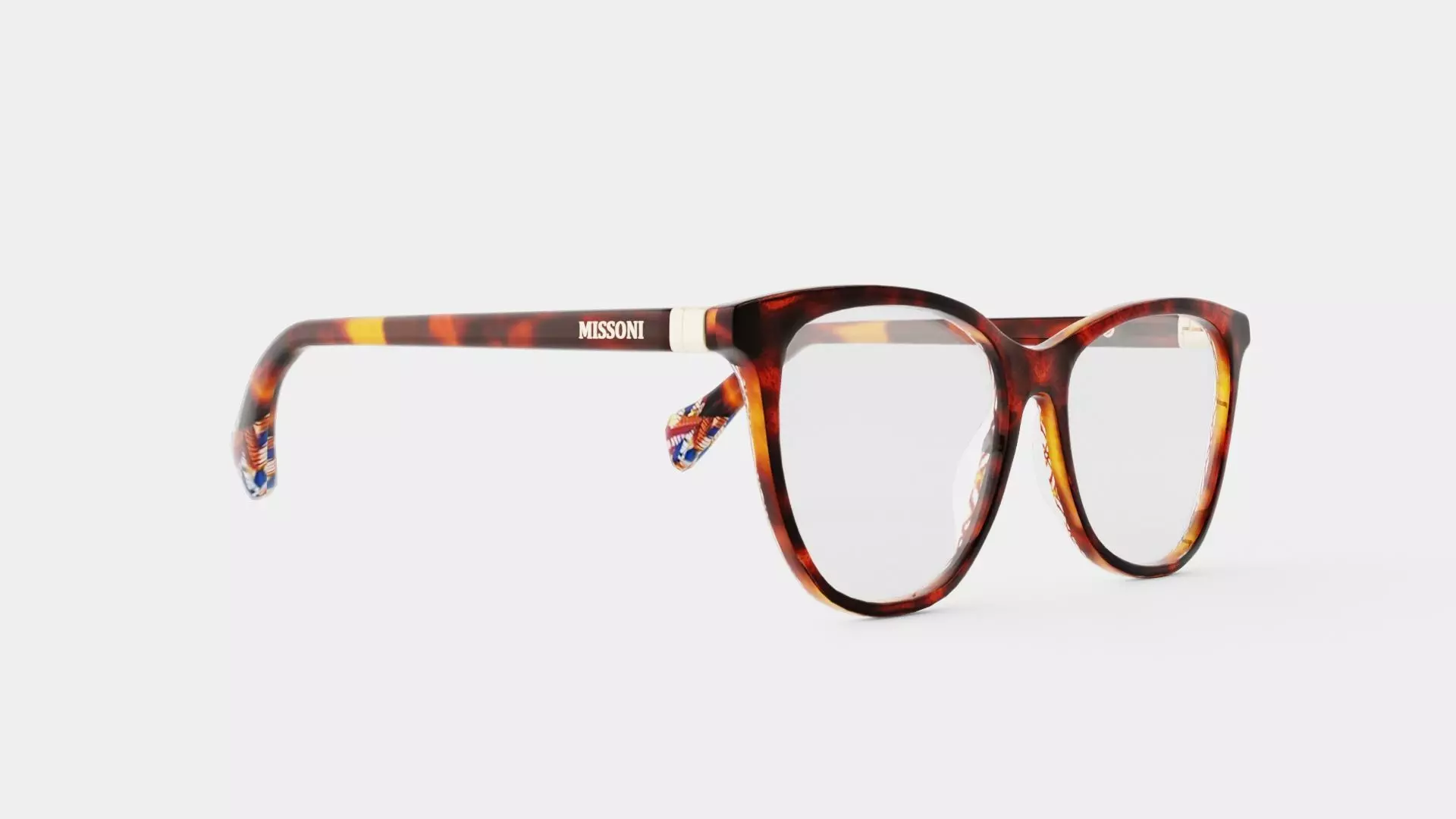 Missoni - MIS 0021 0UC Glasses Low-poly 3D model_0