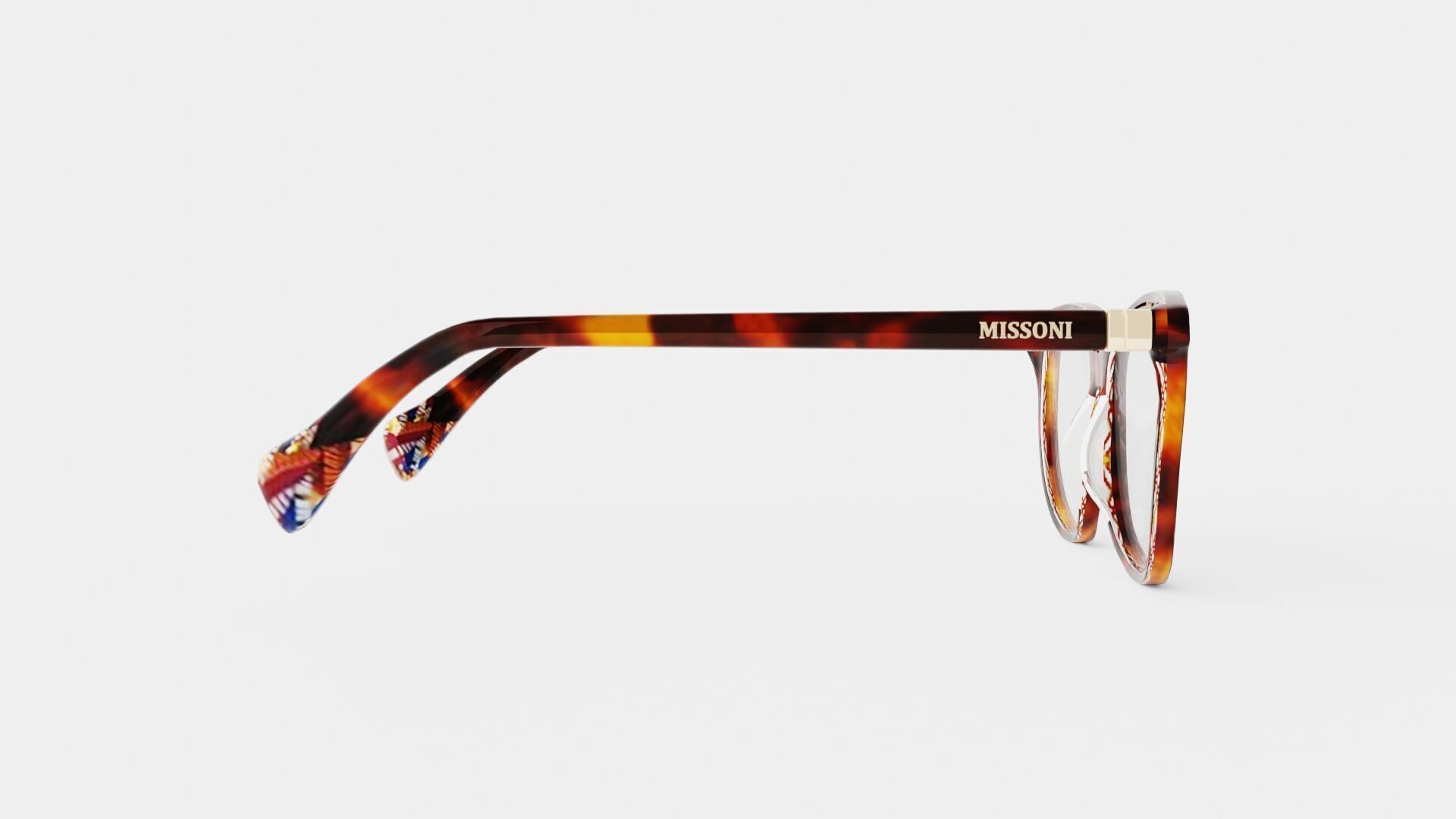 Missoni - MIS 0021 0UC Glasses Low-poly 3D model_2