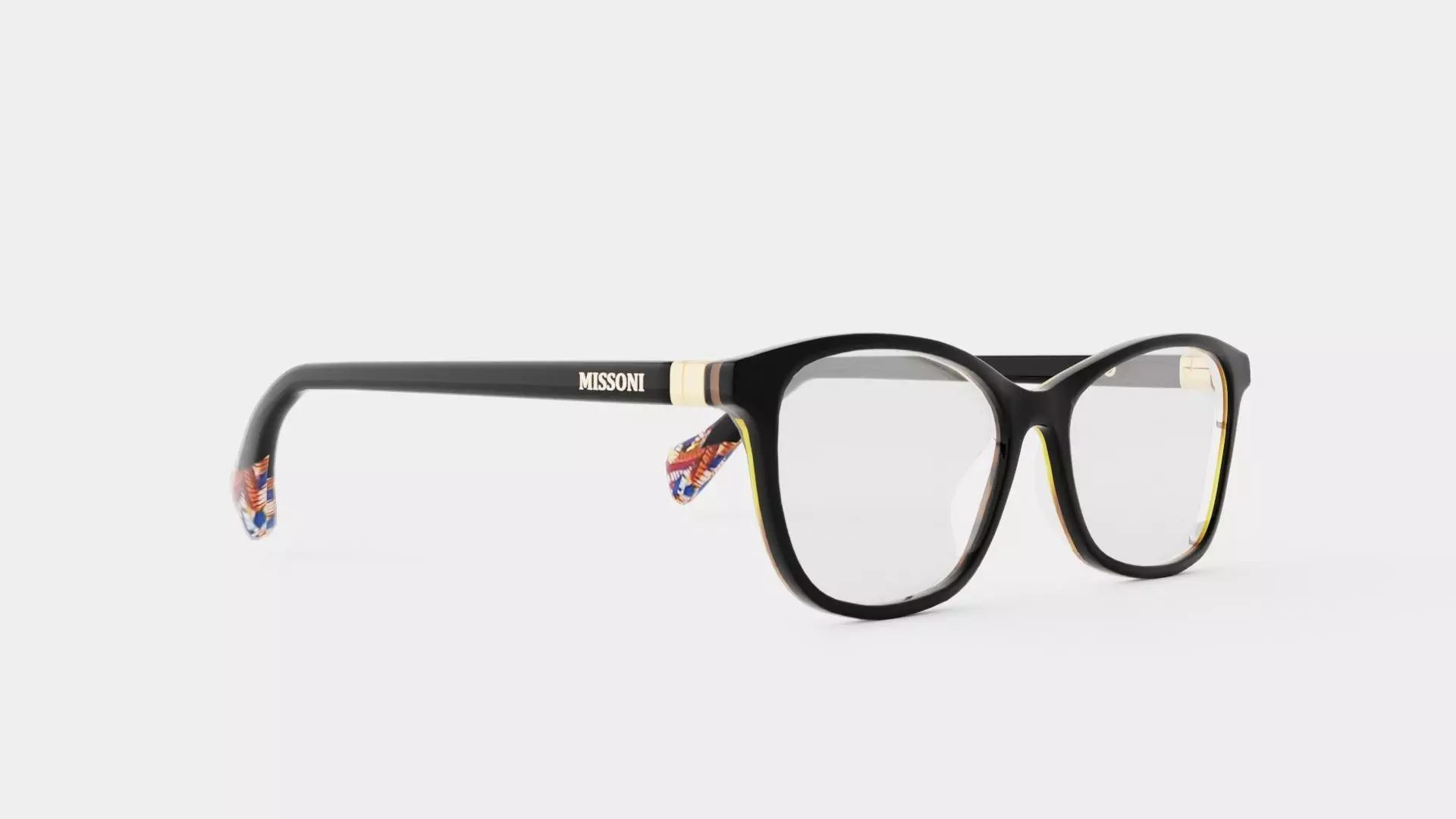 Missoni - MIS 0020 807 Glasses Low-poly 3D model_0