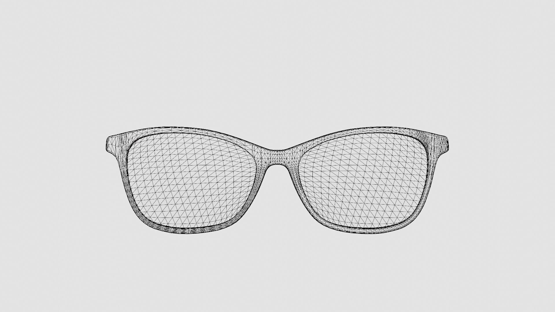 Missoni - MIS 0020 807 Glasses Low-poly 3D model_6