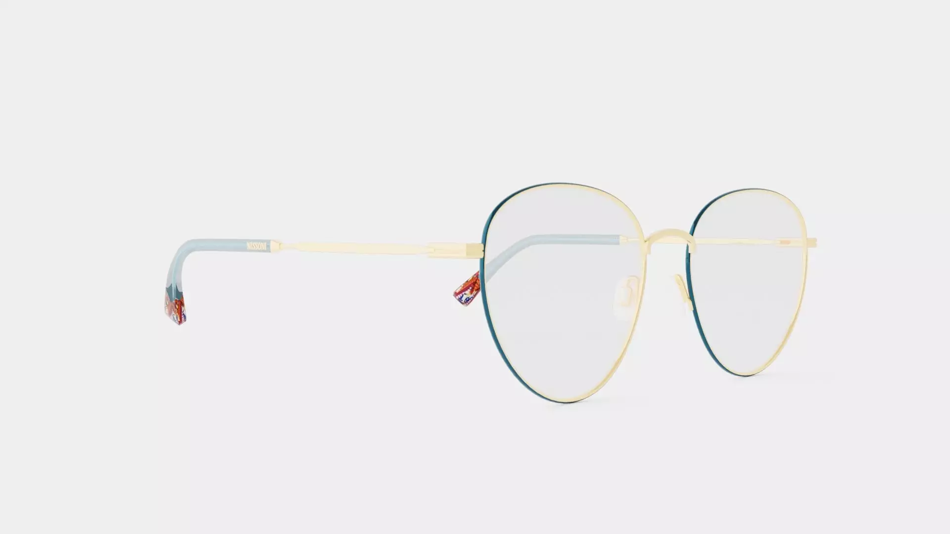 Missoni - MIS 0018 PEF Glasses Low-poly 3D model_0