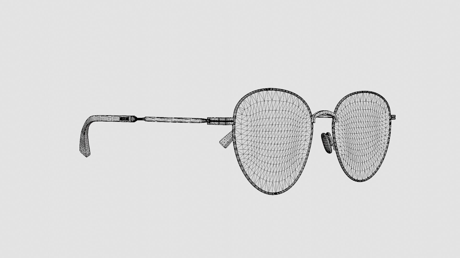 Missoni - MIS 0018 PEF Glasses Low-poly 3D model_7