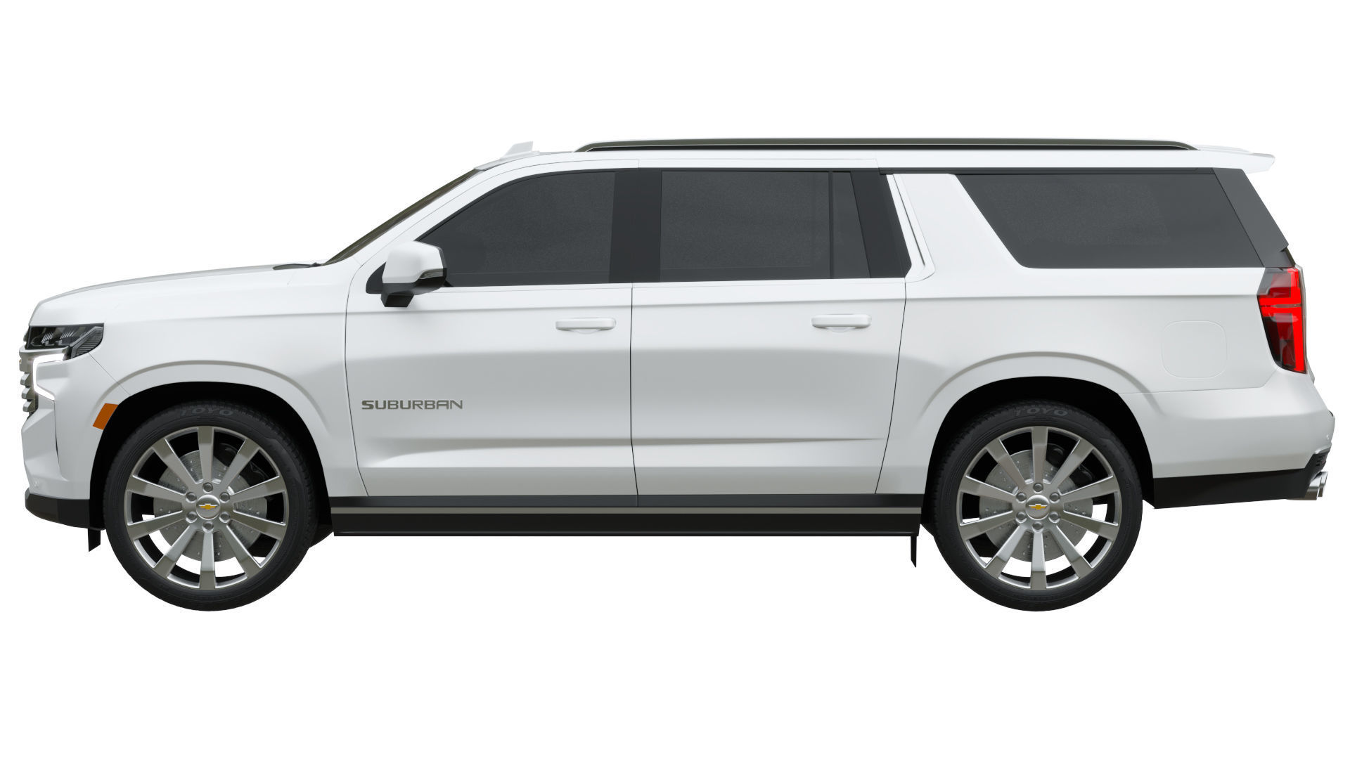 Chevrolet Suburban 2020 3D model_3