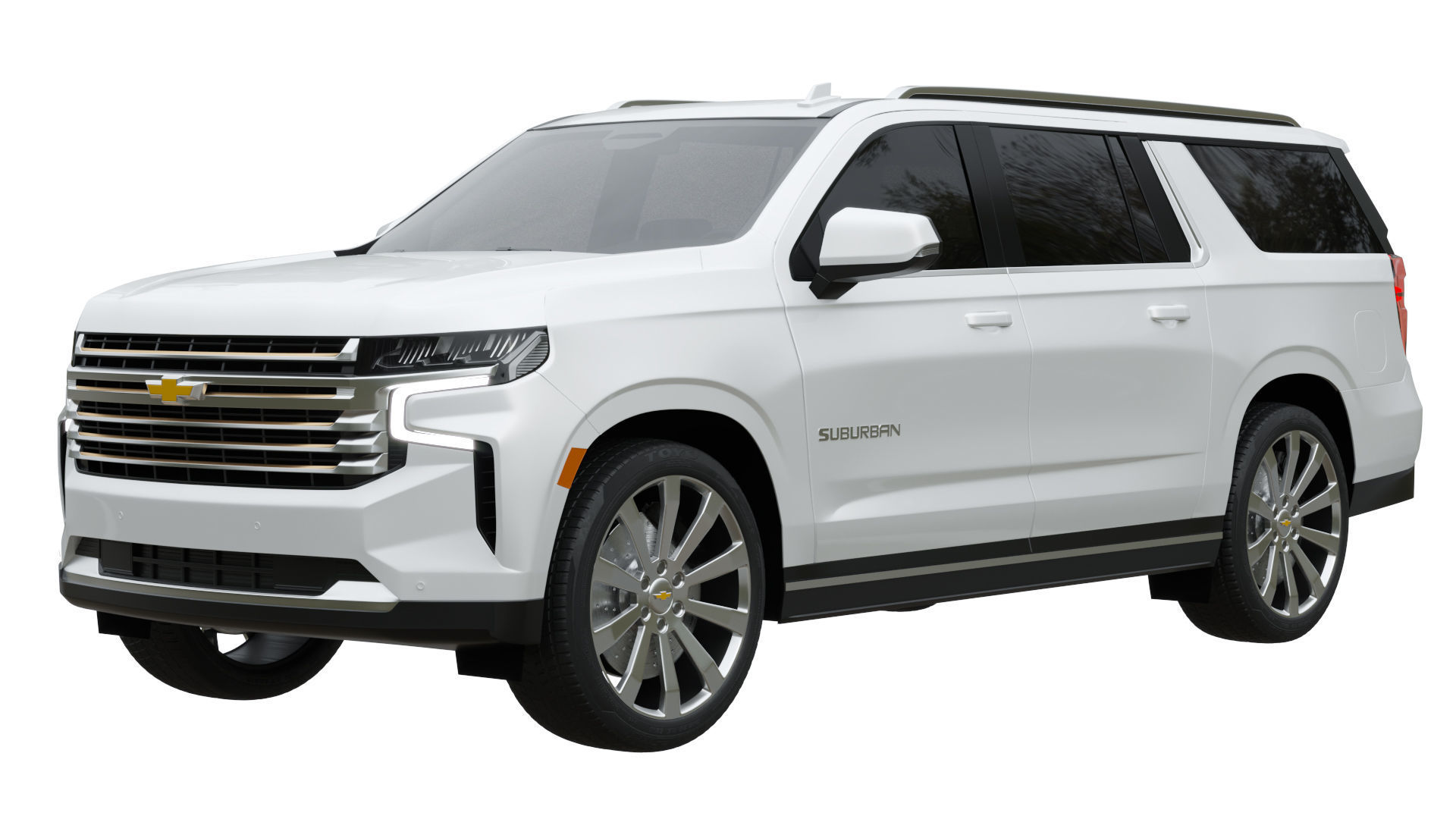 Chevrolet Suburban 2020 3D model_1