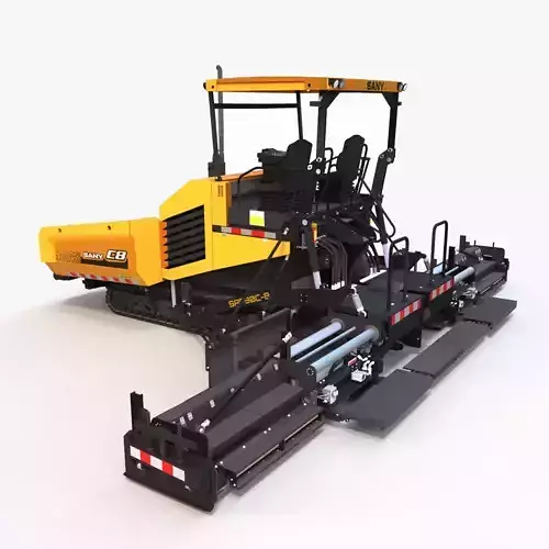  Asphalt Paver 3D model