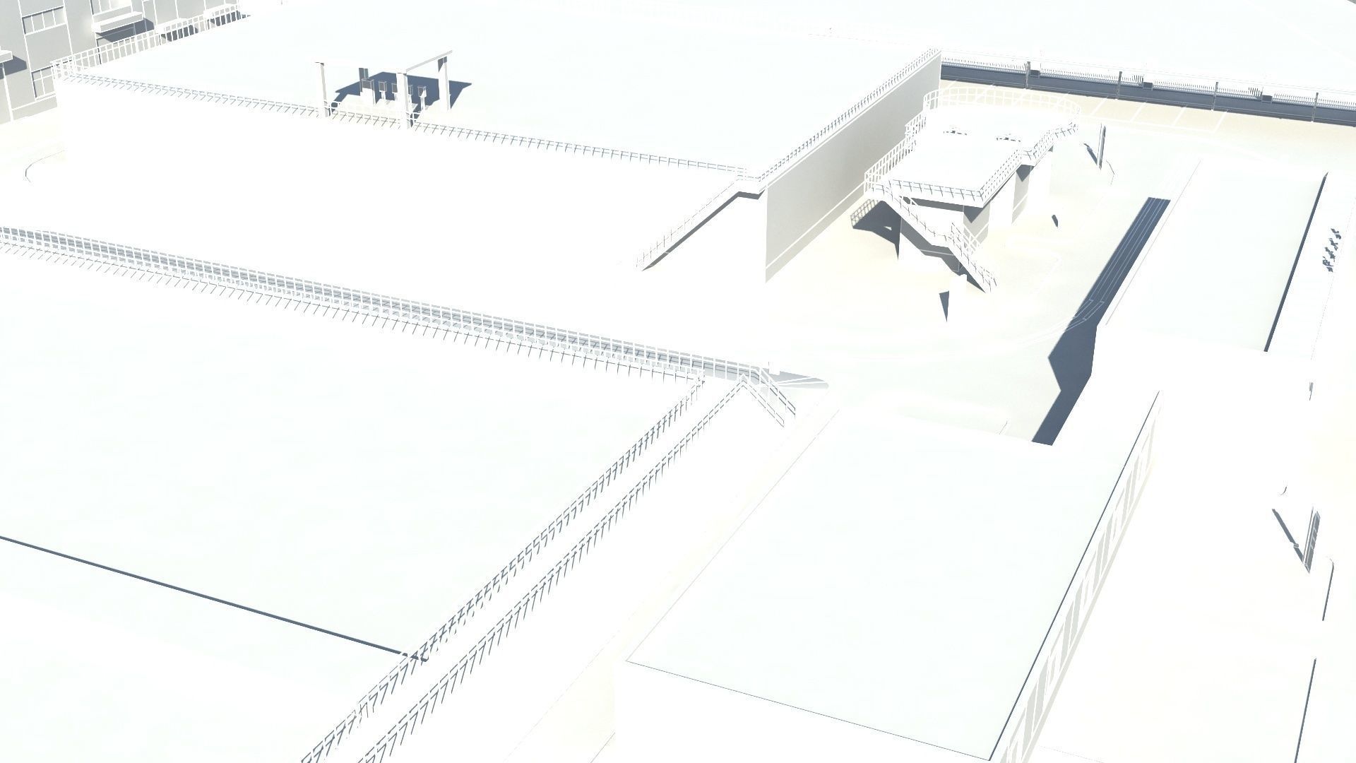 Sewage Water Treatment Station 3D model_15