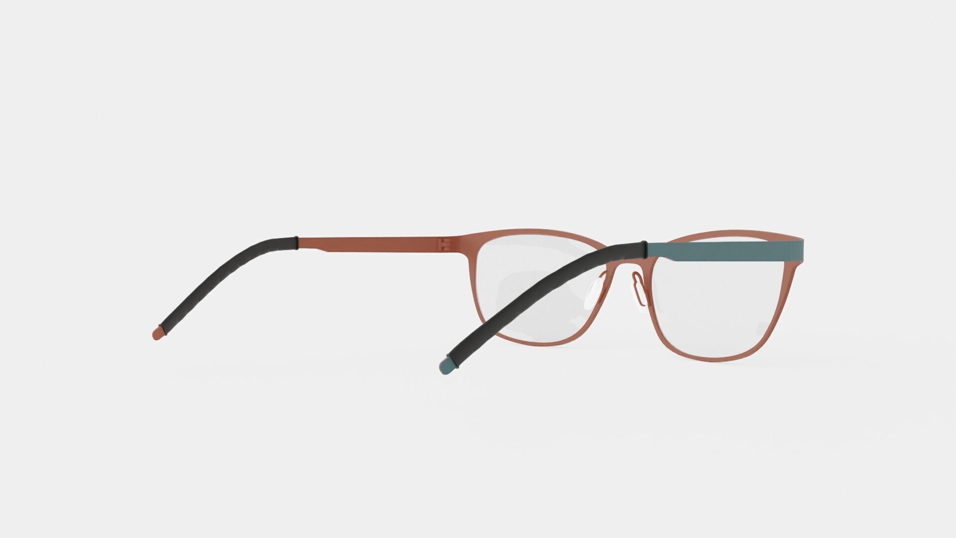 Orgreen - Mentawai 923 Glasses Low-poly 3D model_3